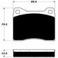 Porterfield Brake Pads for 1985 FERRARI 512 BB