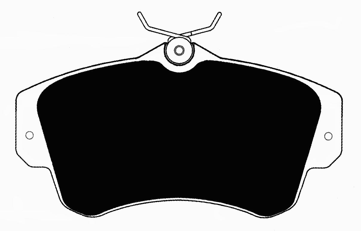 Porterfield Brake Pads for 2003 CHRYSLER PT CRUISER Rear Drum Brakes
