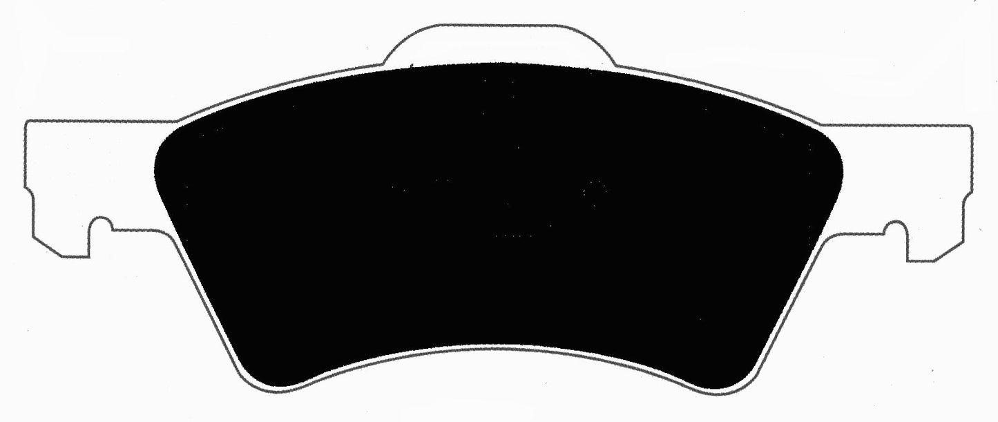 Porterfield Brake Pads for 2002 DODGE CARAVAN / GRAND CARAVAN FWD R/Disc