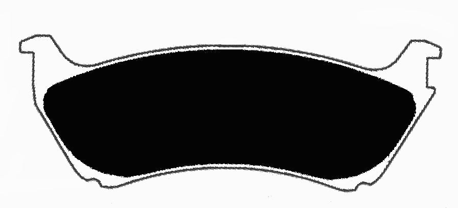 Porterfield Brake Pads for 2004 MERCEDES-BENZ ML320