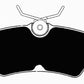 Porterfield Brake Pads for 2016 FORD FIESTA- Rear Disc