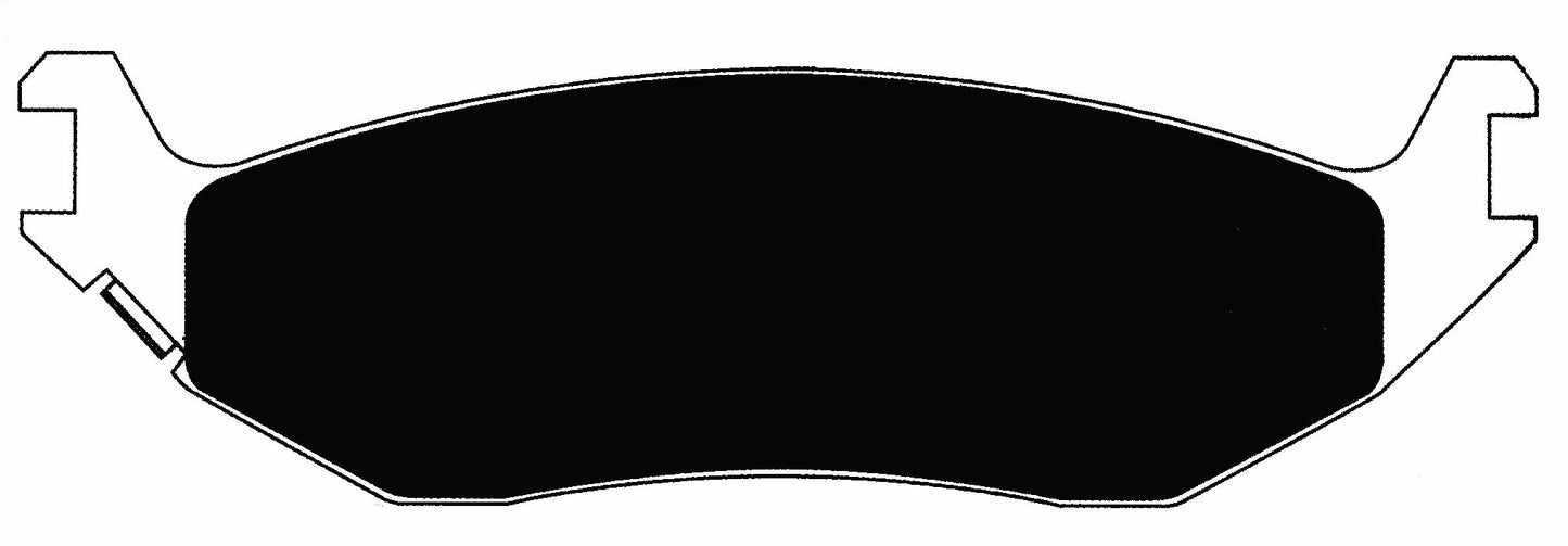 Porterfield Brake Pads for 2007 DODGE RAM 1500 2WD