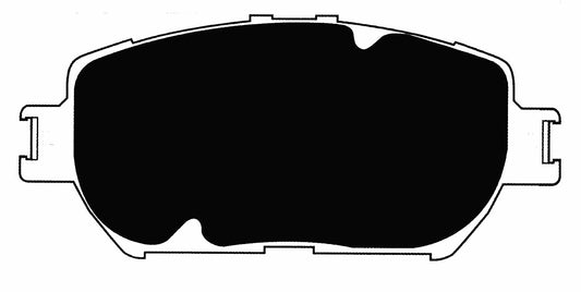 Porterfield Brake Pads for 2002 TOYOTA CAMRY Made in USA