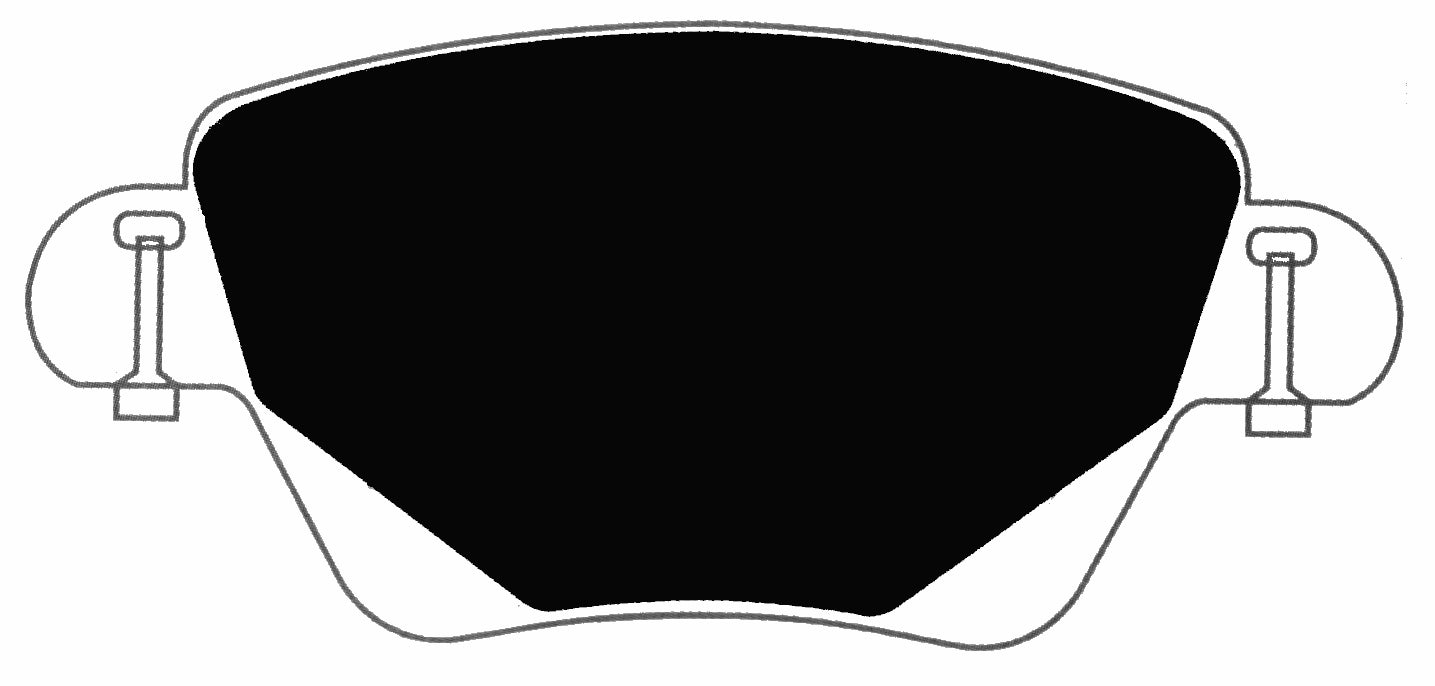 Porterfield Brake Pads for 2004 JAGUAR X Type