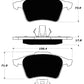 Porterfield Brake Pads for 2006 VOLVO S40 320mm Front Discs