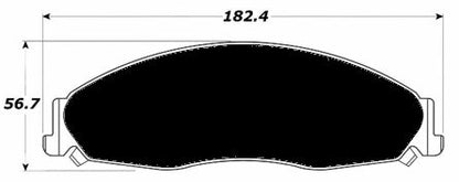 Porterfield Brake Pads for 2007 CADILLAC CTS Sedan