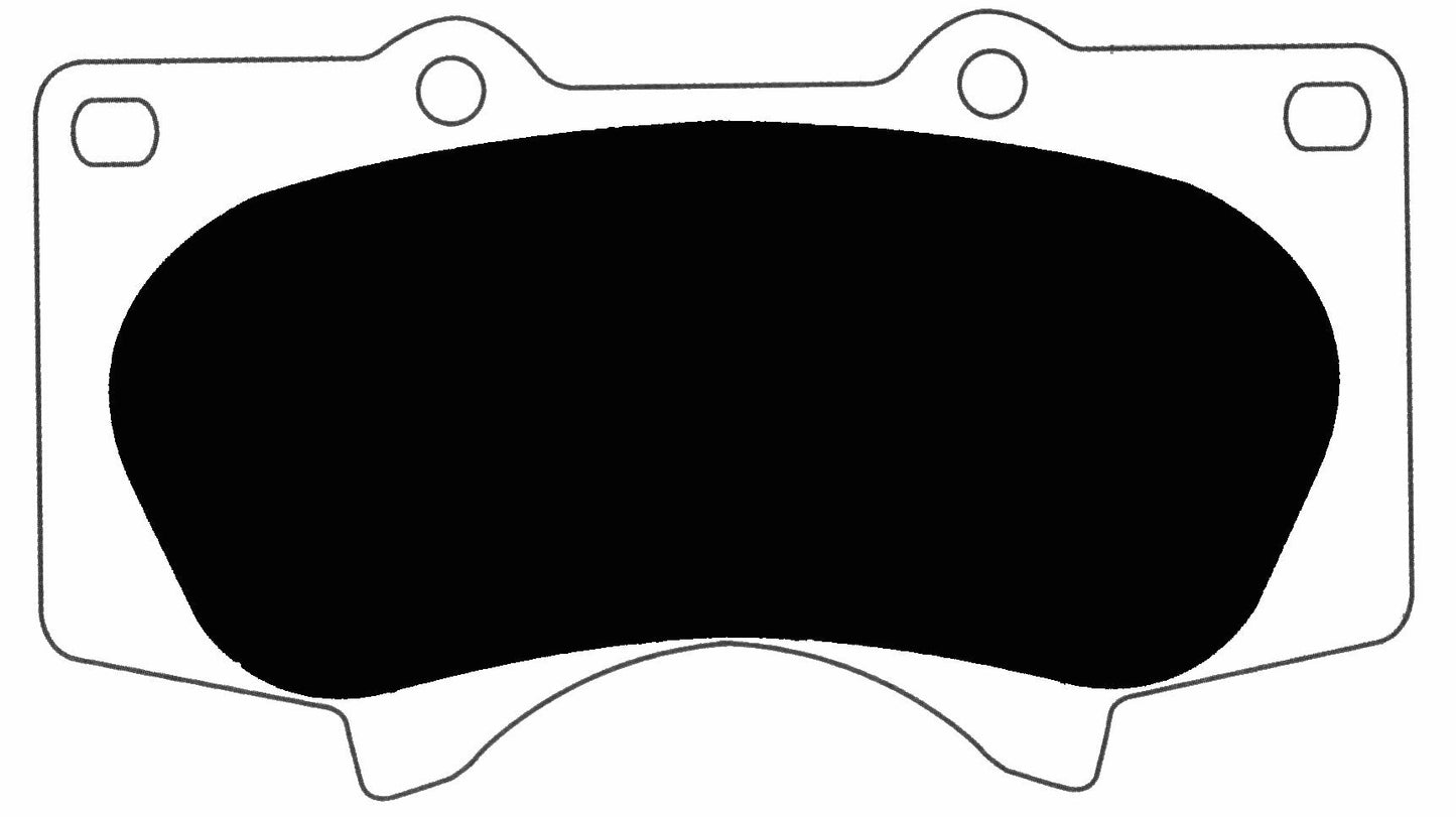 Porterfield Brake Pads for 2005 TOYOTA TACOMA 4WD  6 Lug