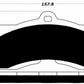 Porterfield Brake Pads for 1963 CHEVROLET CORVETTE Single Pin