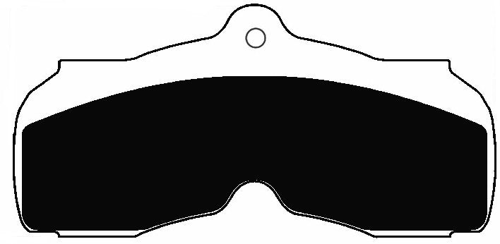 Porterfield Brake Pads for 1968 PONTIAC GRAND PRIX w/Front Discs