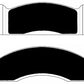 Porterfield Brake Pads for 1970 FORD MUSTANG 428 V8 w/Front Discs