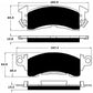 Porterfield Brake Pads for 1982 CHEVROLET SUBURBAN 1500 2WD