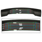 Benz 57 Inch GT Type Adjustable Unpainted Black Trunk Spoiler ABS