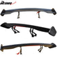 Universal 57in GT Trunk Spoiler & LED Brake Light Black ABS