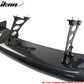 Universal 57" JDM GT RS Style 3D Rear Trunk Spoiler Wing Carbon Fiber