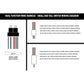 Wiring Harness for Dual Function Light Bar