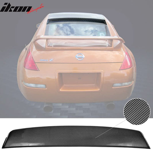 2003-2008 Nissan 350Z Coupe Rear Window Visor Roof Spoiler Wing PP
