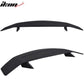 Universal Rear Spoiler Wing With 3rd Brake Light Ikon Style Trunk Wing