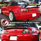 Universal Fitment Black Rear Trunk Spoiler Wing Lip Carbon Fiber CF