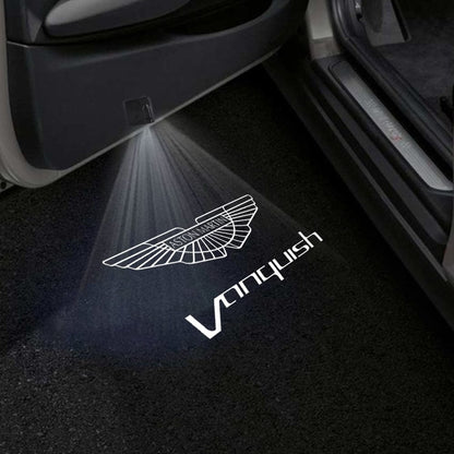 Aston Martin Vanquish Door Stick On Puddle Lights Various Designs 2001-2007