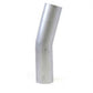 HPS Performance Products HPS 2" OD 15 Degree Bend 6061 Aluminum Elbow Pipe Tubing 16 Gauge w/ 3 1/8" CLR