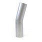 HPS Performance Products HPS 2-1/2" OD 15 Degree Bend 6061 Aluminum Elbow Pipe Tubing 16 Gauge w/ 2 1/2" CLR