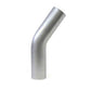 HPS Performance Products HPS 2-1/4" OD 135 Degree Bend 6061 Aluminum Elbow Pipe Tubing 16 Gauge w/ 3" CLR