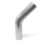 HPS Performance Products HPS 1-1/2" OD 45 Degree Bend 6061 Aluminum Elbow Pipe Tubing 16 Gauge w/ 2" CLR
