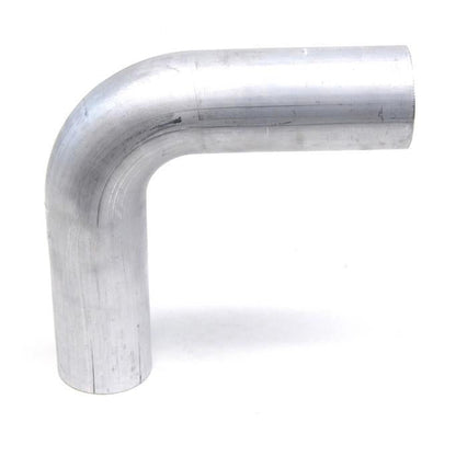 HPS Performance Products HPS 4" OD 90 Degree Bend 6061 Aluminum Elbow Pipe Tubing 16 Gauge, Mandrel Bent, Mill Finish