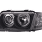Audi A3 (8L) Black Angel Eye Headlights (1996-2000)