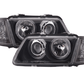 Audi A3 (8L) Black Angel Eye Headlights (1996-2000)
