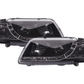 Audi A3 (8L) Black LED Headlights with Daytime Running Lights  (1996-2000)