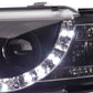 Audi A3 (8L) Black LED Headlights with Daytime Running Lights  (1996-2000)
