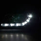 Audi A3 (8L) Chrome LED Headlights with Daytime Running Lights  (1996-2000)