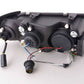 Audi A3 (8L) Chrome LED Headlights with Daytime Running Lights  (1996-2000)