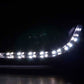 Audi A3 (8P 8PA) Black LED Headlights with Daytime Running Lights (2003-2007)