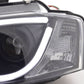 Audi A3 (8P 8PA) Black LED Headlights with Daytime Running Lights (2008-2012)