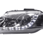 Audi A3 (8P / 8PA) Chrome LED Headlights with Daytime Running Lights (2003 - 2007)
