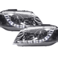 Audi A3 (8P / 8PA) Chrome LED Headlights with Daytime Running Lights (2003 - 2007)