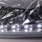 Audi A3 (8P / 8PA) Chrome LED Headlights with Daytime Running Lights (2003 - 2007)