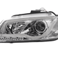 Audi A3 (8P 8PA) Chrome LED Headlights with Daytime Running Lights (2008-2012)