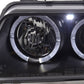 Audi A4 (B5 8D) Black Angel Eye Headlight Set (1995-1999)