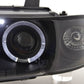 Audi A4 (B5 8D) Black Angel Eye Headlight Set (1995-1999)