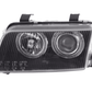 Audi A4 (B5 8D) Black Angel Eye Headlights (1995-1999)