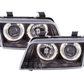 Audi A4 (B5 8D) Black Angel Eye Headlights (1995-1999)