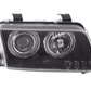 Audi A4 (B5 8D) Black Angel Eye Headlights (1995-1999)