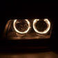 Audi A4 (B5 8D) Black Angel Eye Headlights (1995-1999)