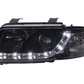 Audi A4 (B5 8D) Black LED Headlights with Daytime Running Lights (1995-1999)