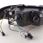Audi A4 (B5 8D) Black LED Headlights with Daytime Running Lights (1995-1999)
