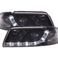 Audi A4 (B5 8D) Black LED Headlights with Daytime Running Lights (1999-2001)