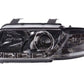 Audi A4 (B5 8D) Chrome LED Headlights with Daytime Running Lights (1995-1999)